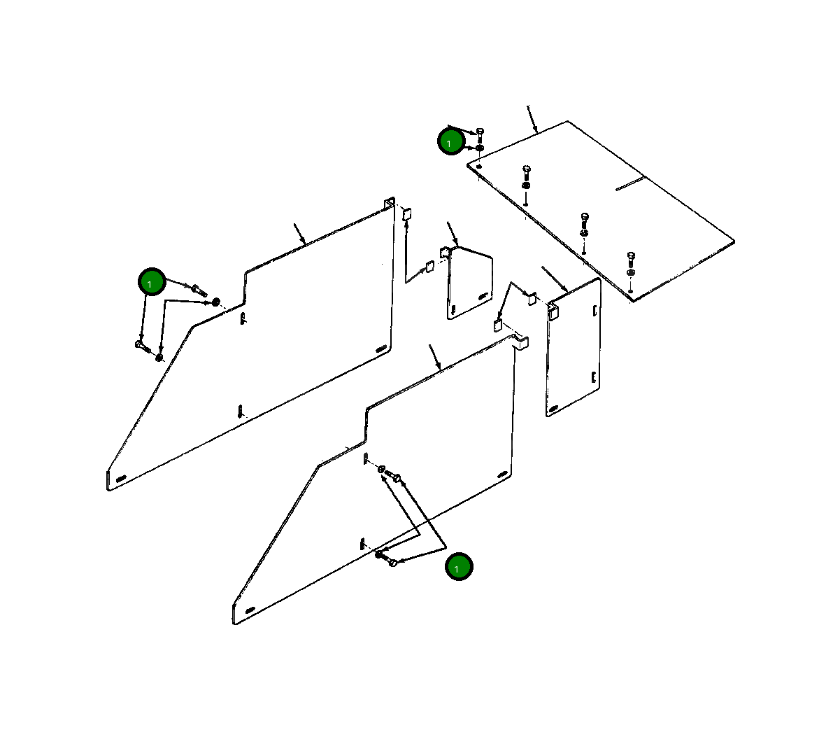 Болт 57 858 Komatsu