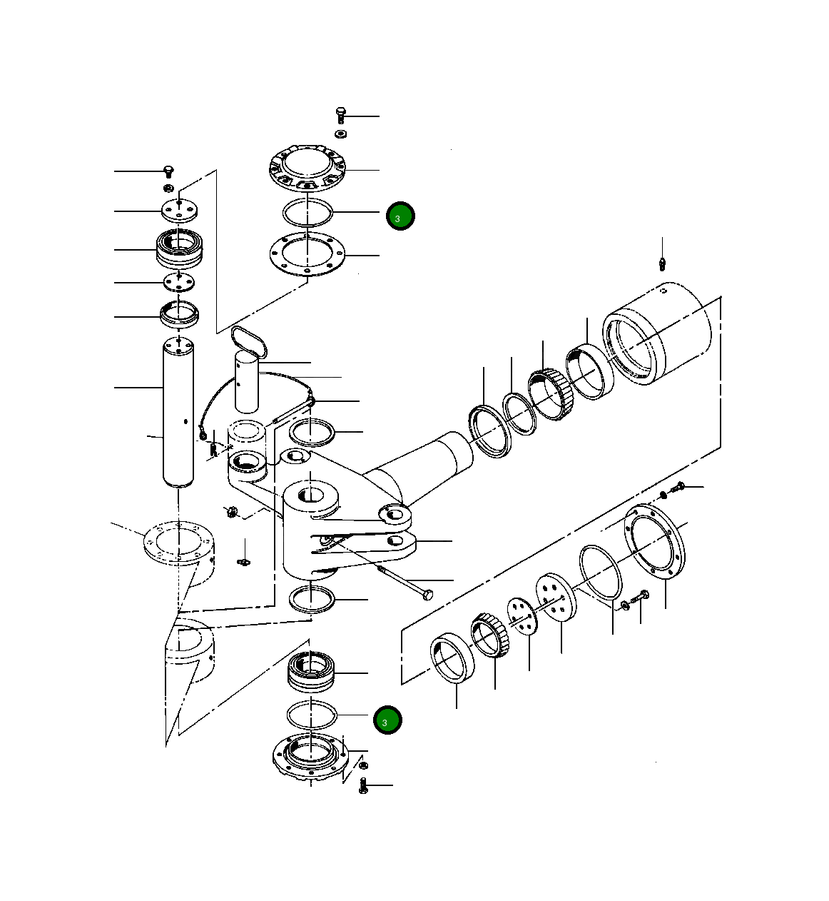 Кольцо уплотнительное (O-Ring) 28 353 R1 Komatsu