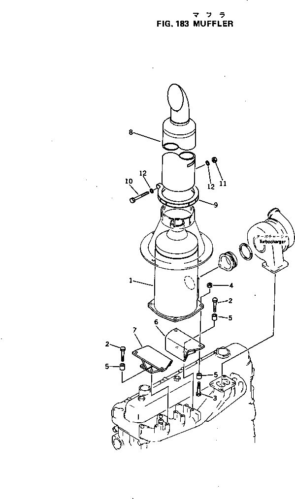 Болт 01010-61040 Komatsu