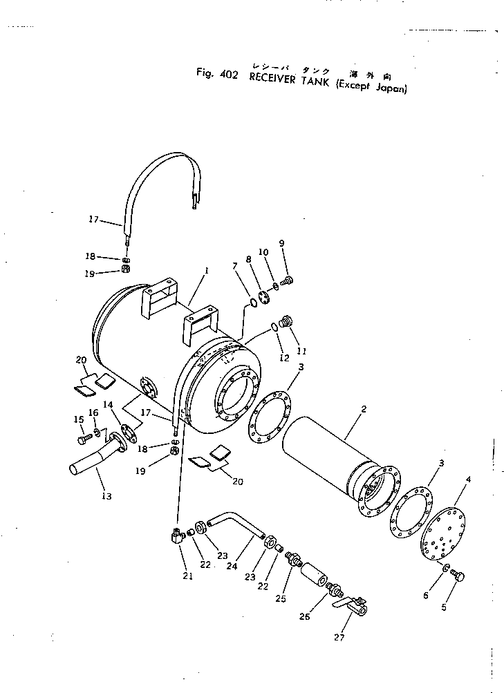 Болт M700020425250  Komatsu