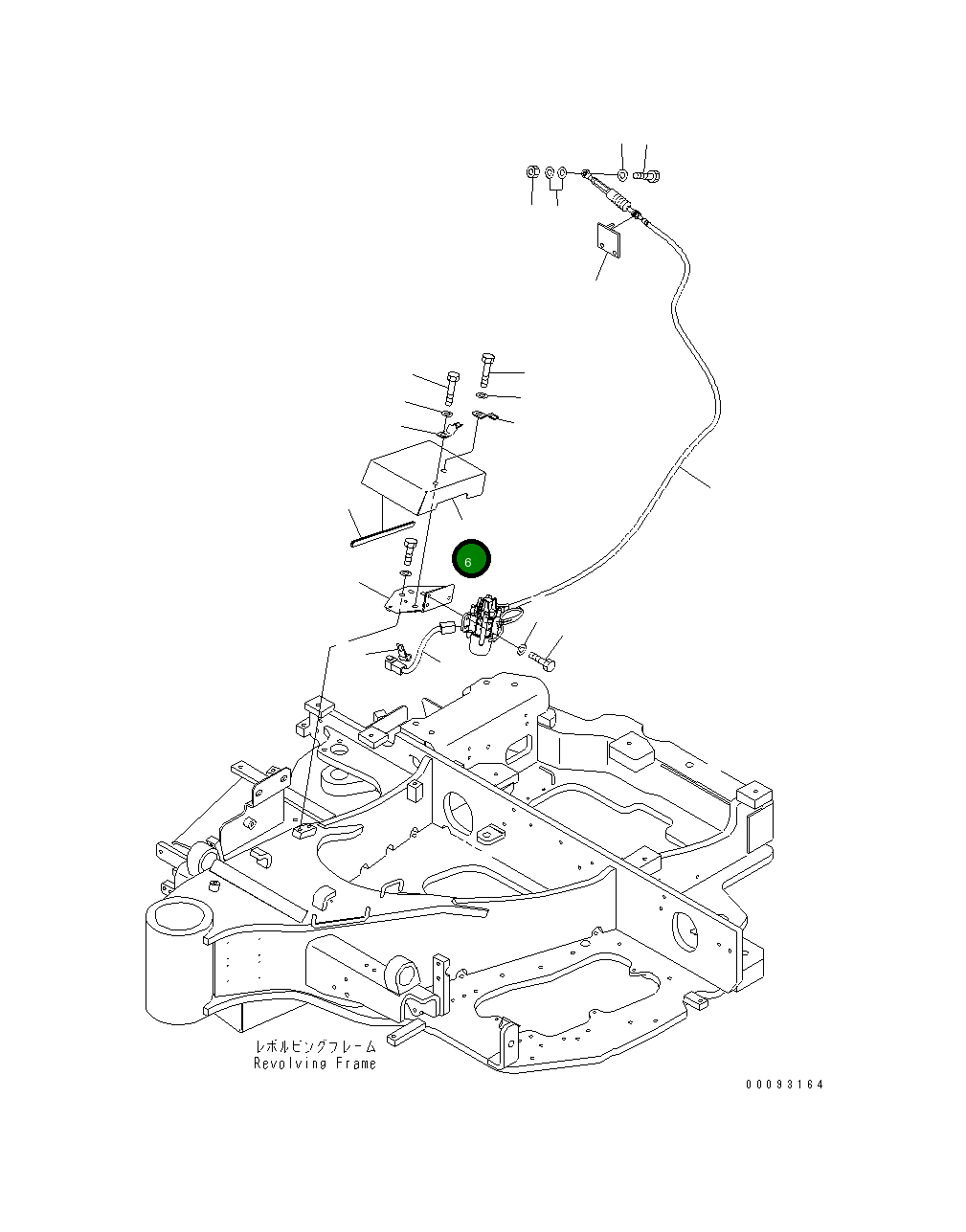 Крышка 22L-972-2130 Komatsu