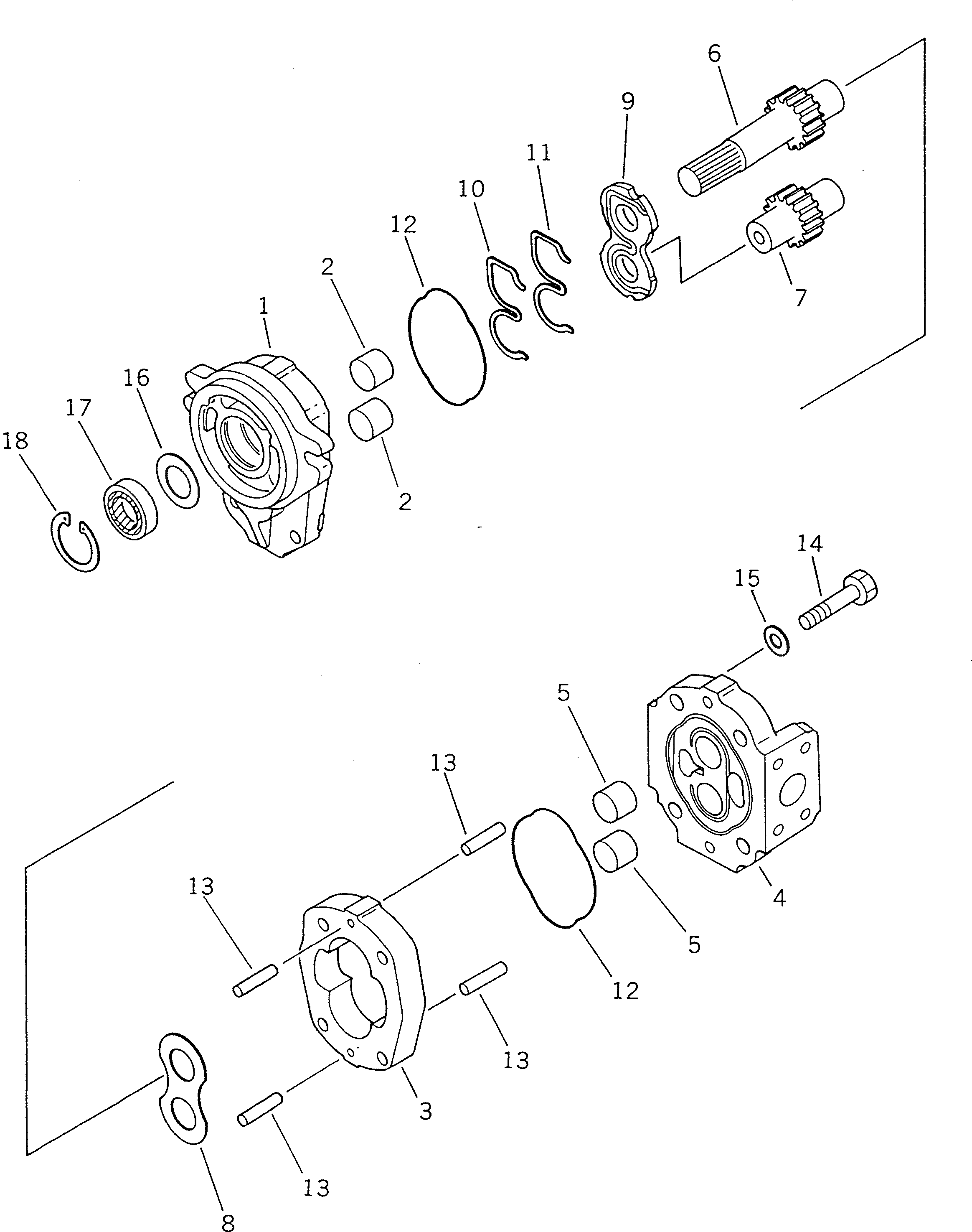 Болт 01252-31060 Komatsu