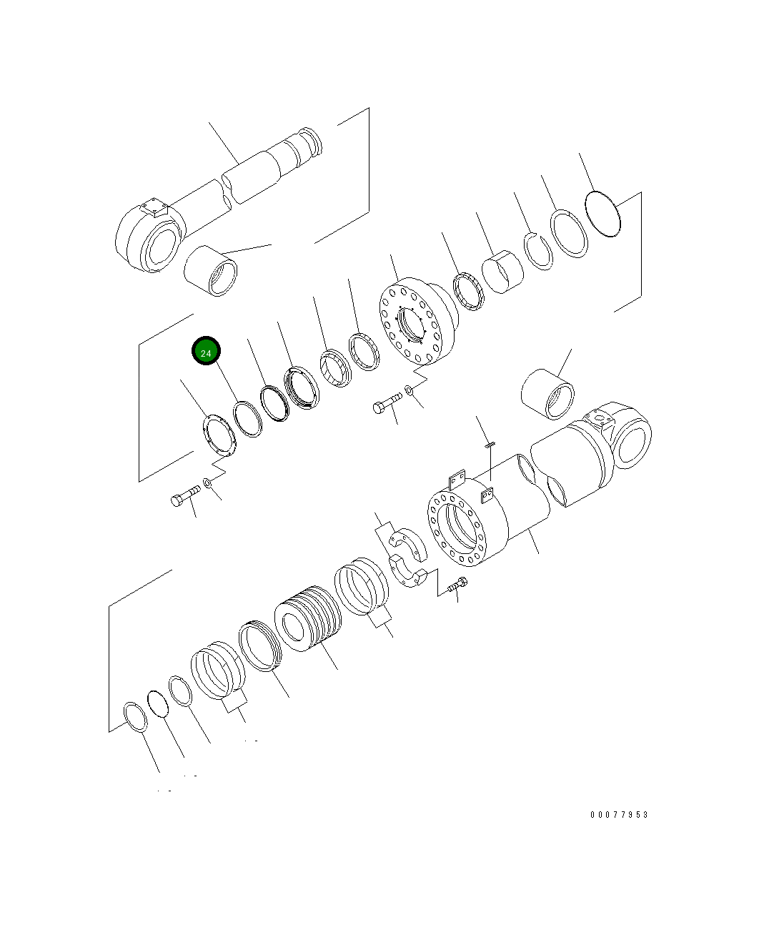 Кольцо 707-88-05570 Komatsu