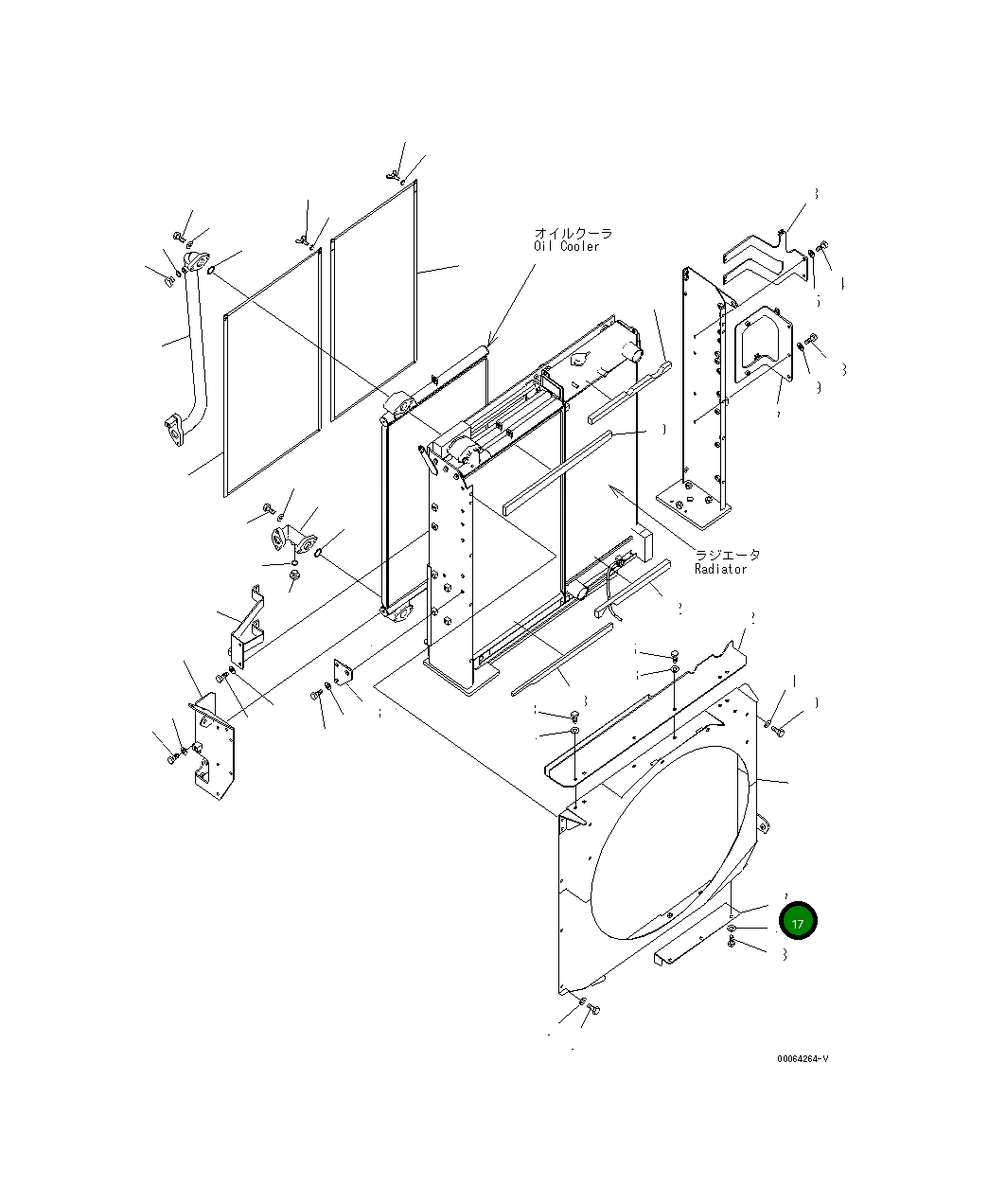 Крышка 207-03-75270 Komatsu