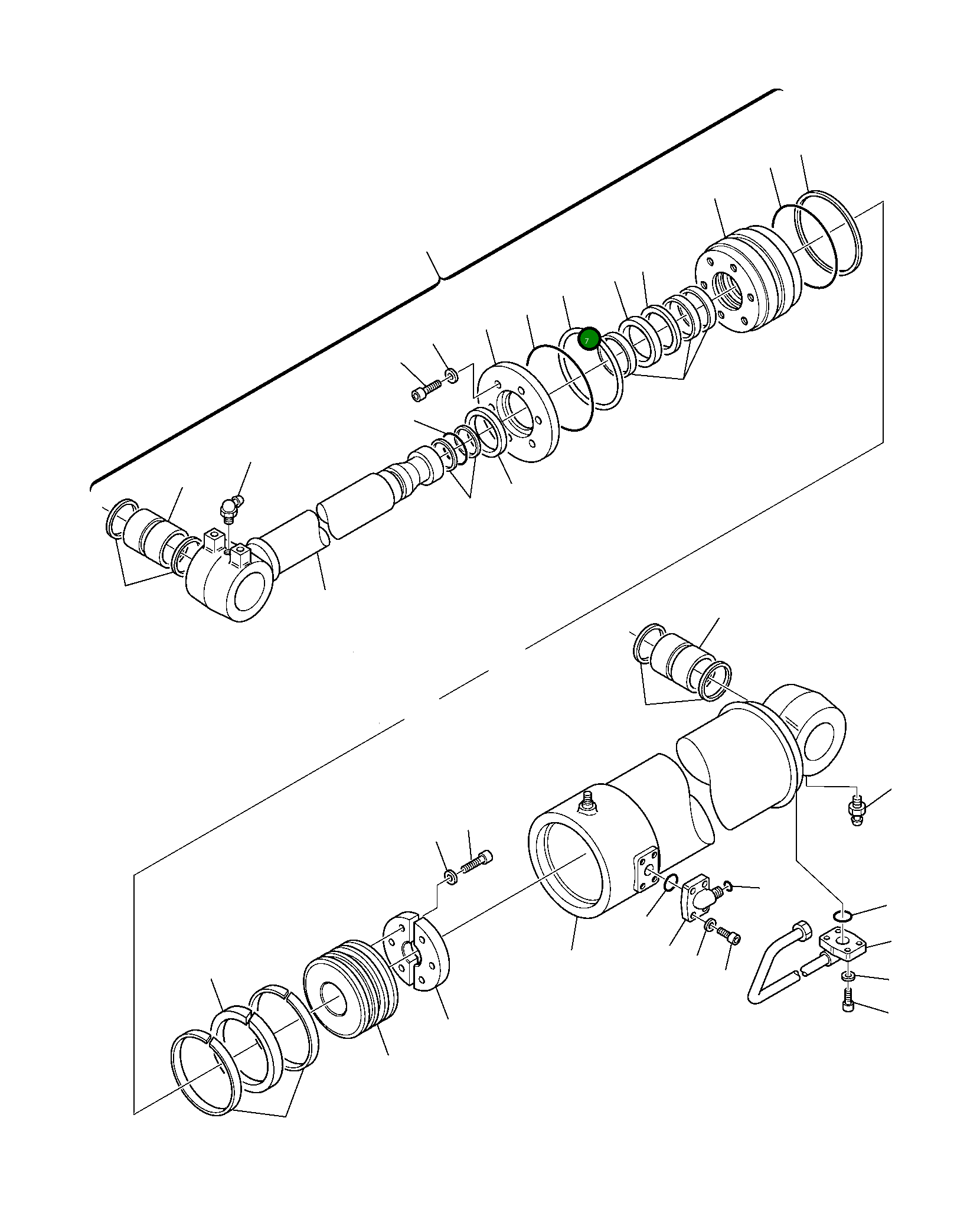 Кольцо 21D-61-11140 Komatsu