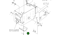 Крышка 569-04-81630 Komatsu
