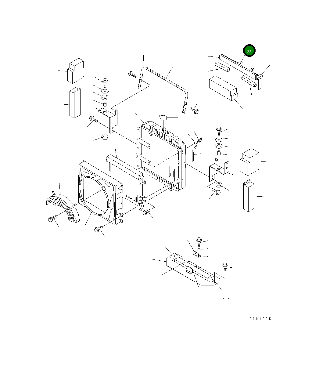 Крышка 362-03-45210 Komatsu
