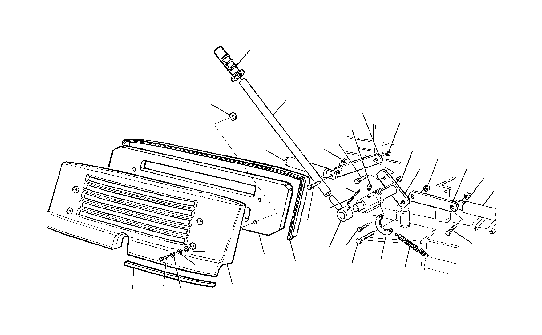 Крышка 360787604 Komatsu