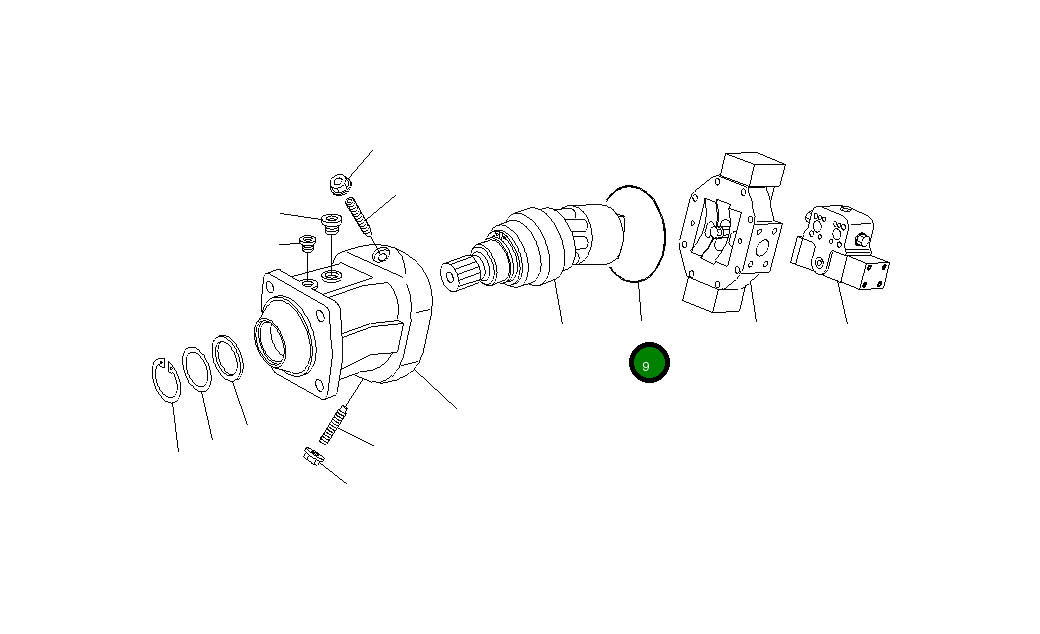 Кольцо уплотнительное (O-Ring) 20E-60-K2580 Komatsu