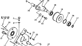 Шпонка 266-30-41420 Komatsu