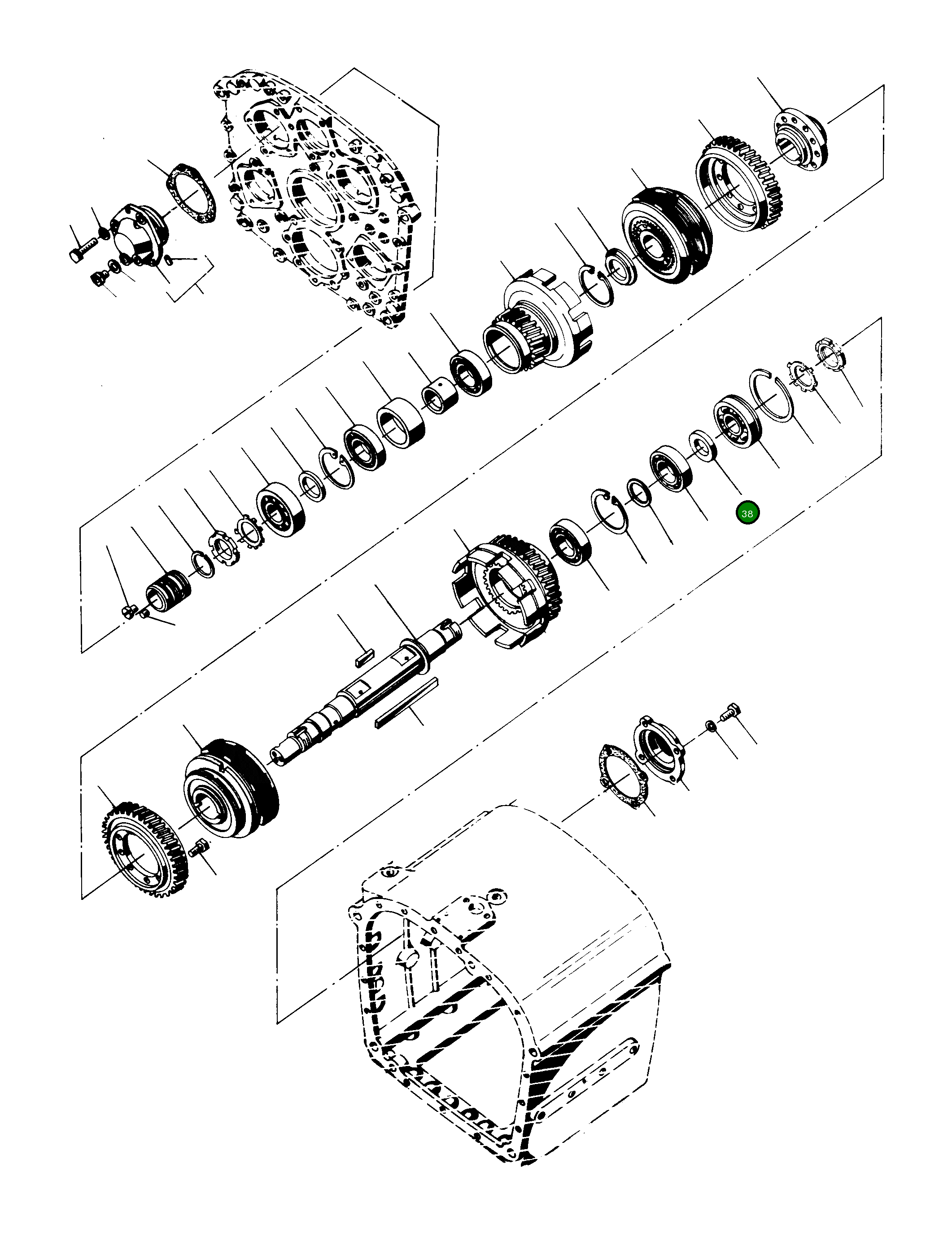 Кольцо 2952745M1  Komatsu