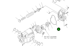 Кольцо уплотнительное (O-Ring) UC1100359674 Komatsu