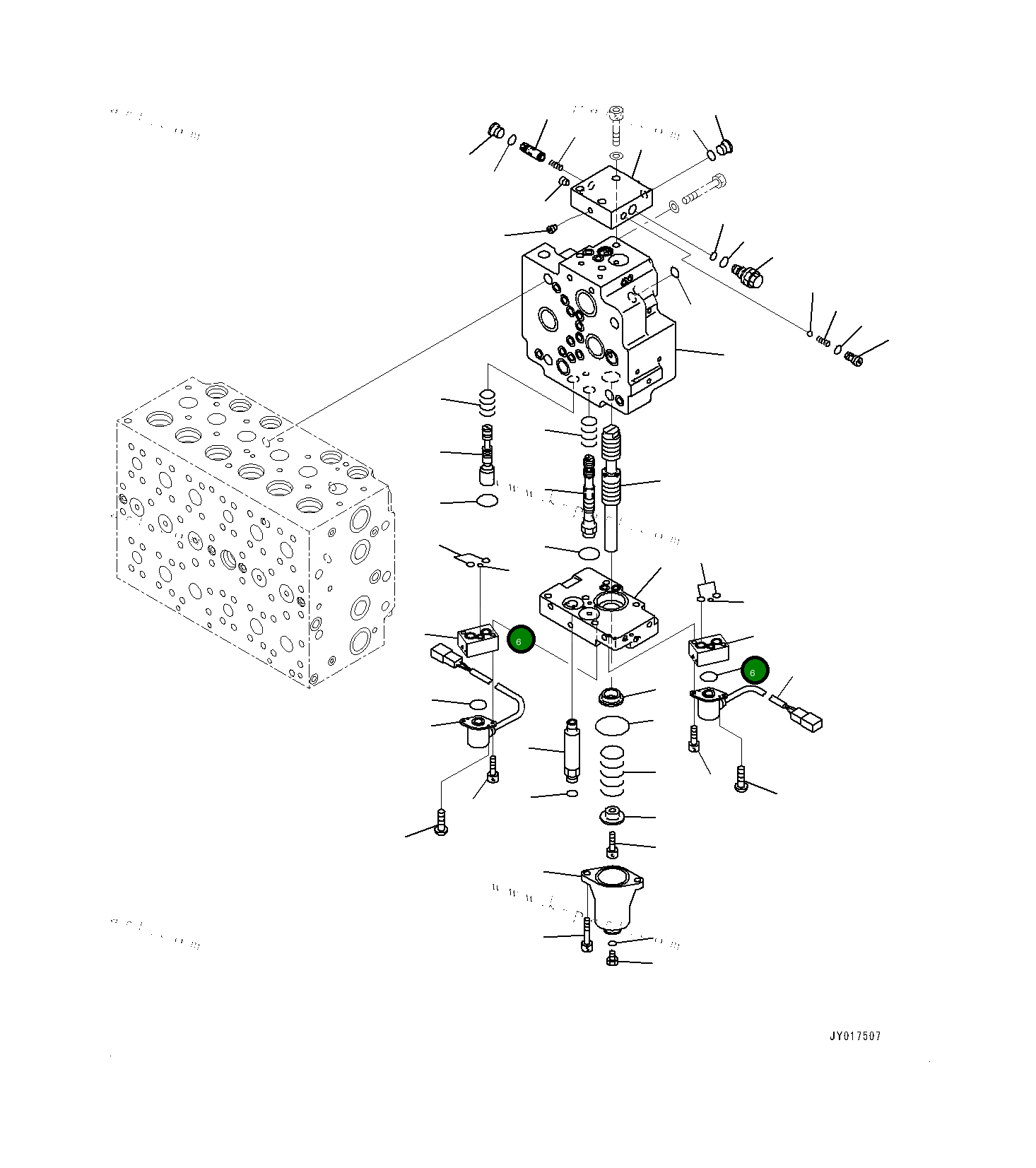 Кольцо уплотнительное (O-Ring) 7231119960  Komatsu