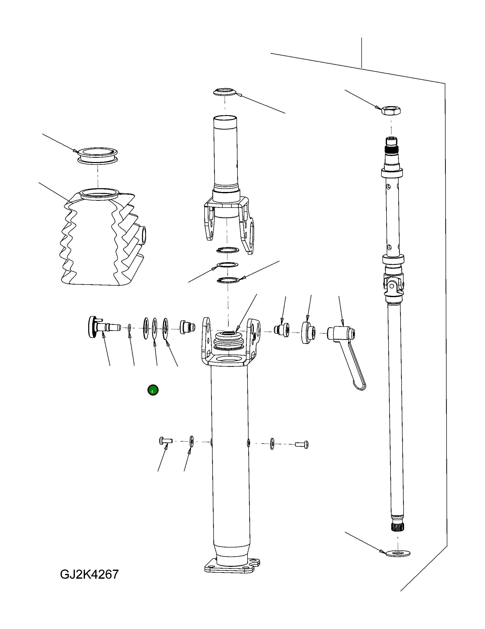 Кольцо уплотнительное (O-Ring) 42T-40-H0P05 Komatsu