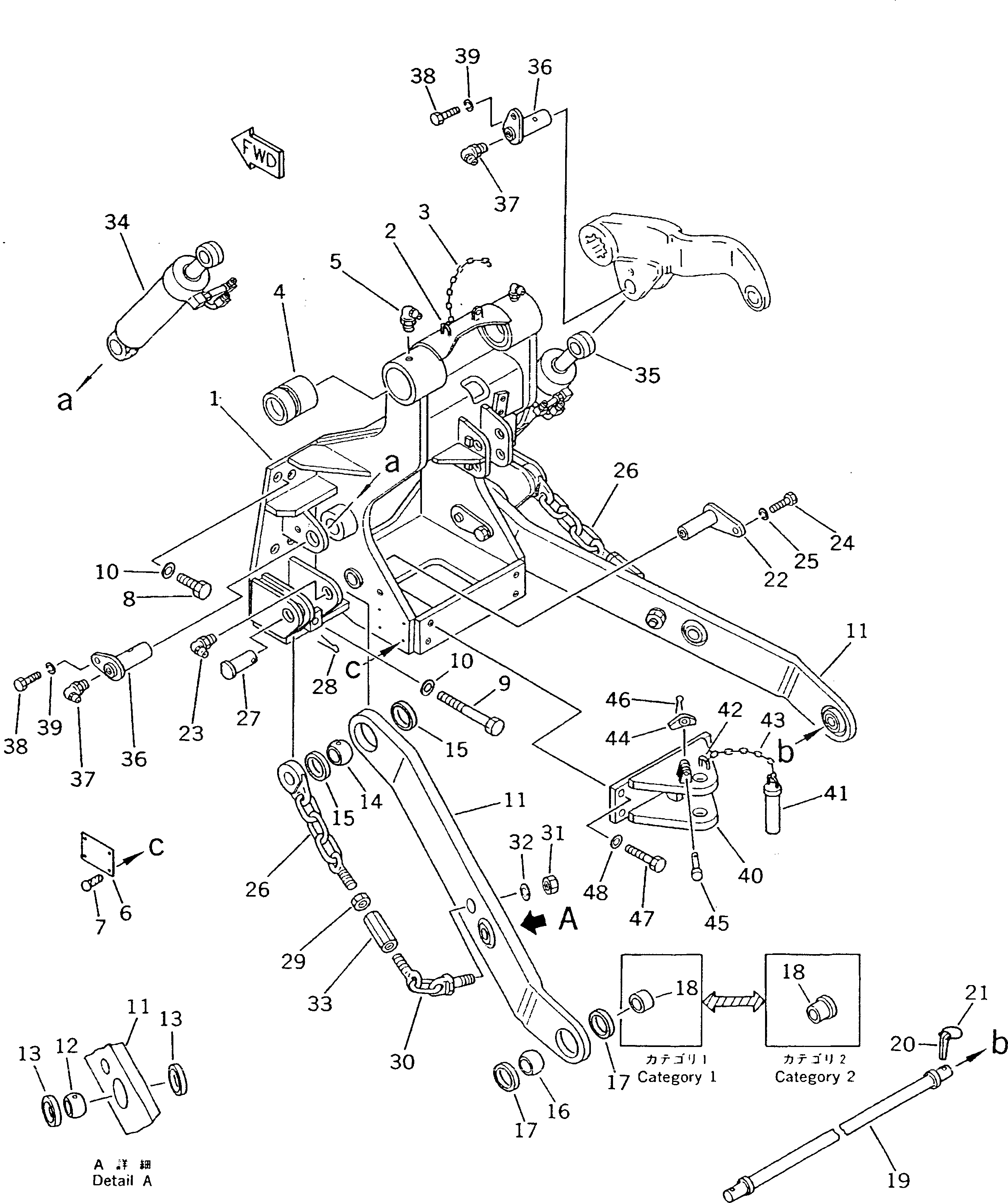 Болт 01011-51875 Komatsu