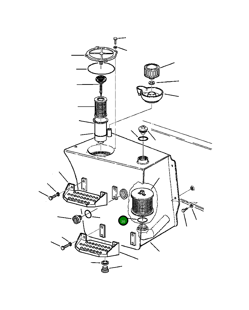 Кольцо уплотнительное (O-Ring) 855021329 Komatsu