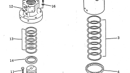 Вал 703-17-92210 Komatsu