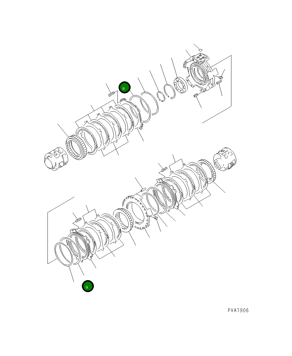 Кольцо 134-15-12840 Komatsu