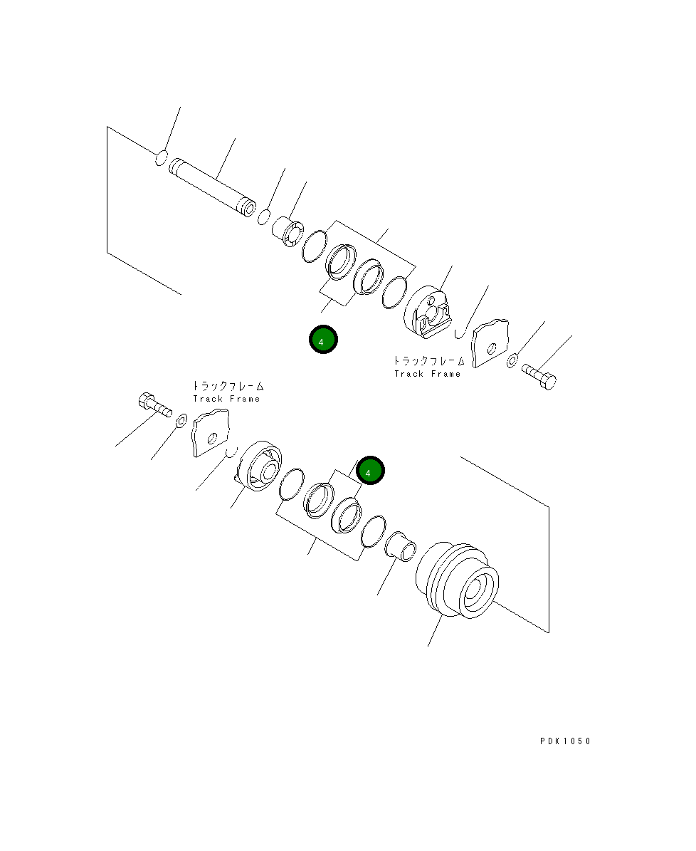 Кольцо 120-30-12162  Komatsu