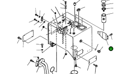 Крышка 423-60-15310 Komatsu