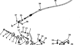 Вилка 203-43-44280 Komatsu
