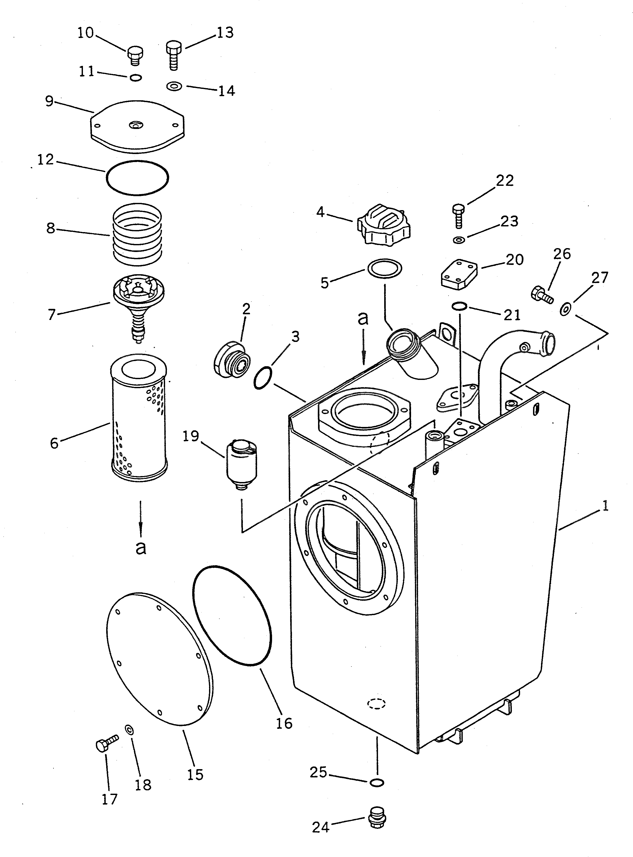 Кольцо уплотнительное (O-Ring) 07000-35200  Komatsu