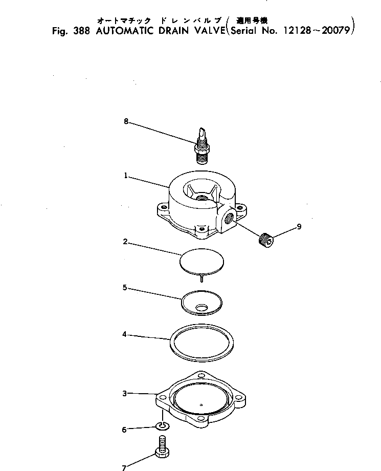 Болт 22-596639-01  Komatsu