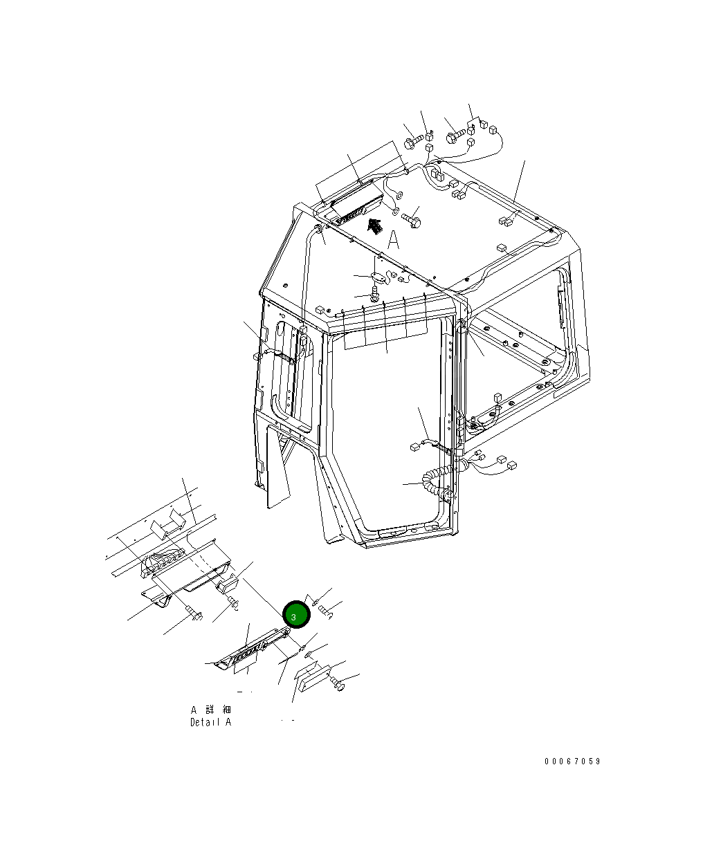 Крышка 198-Z11-6530  Komatsu