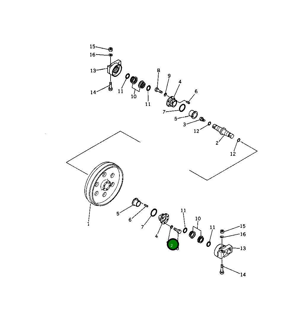 Крышка 201-30-41131 Komatsu