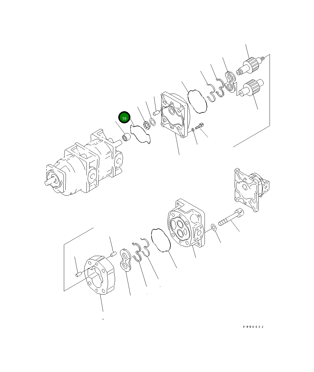 Кольцо уплотнительное (O-Ring) 705-19-03480 Komatsu