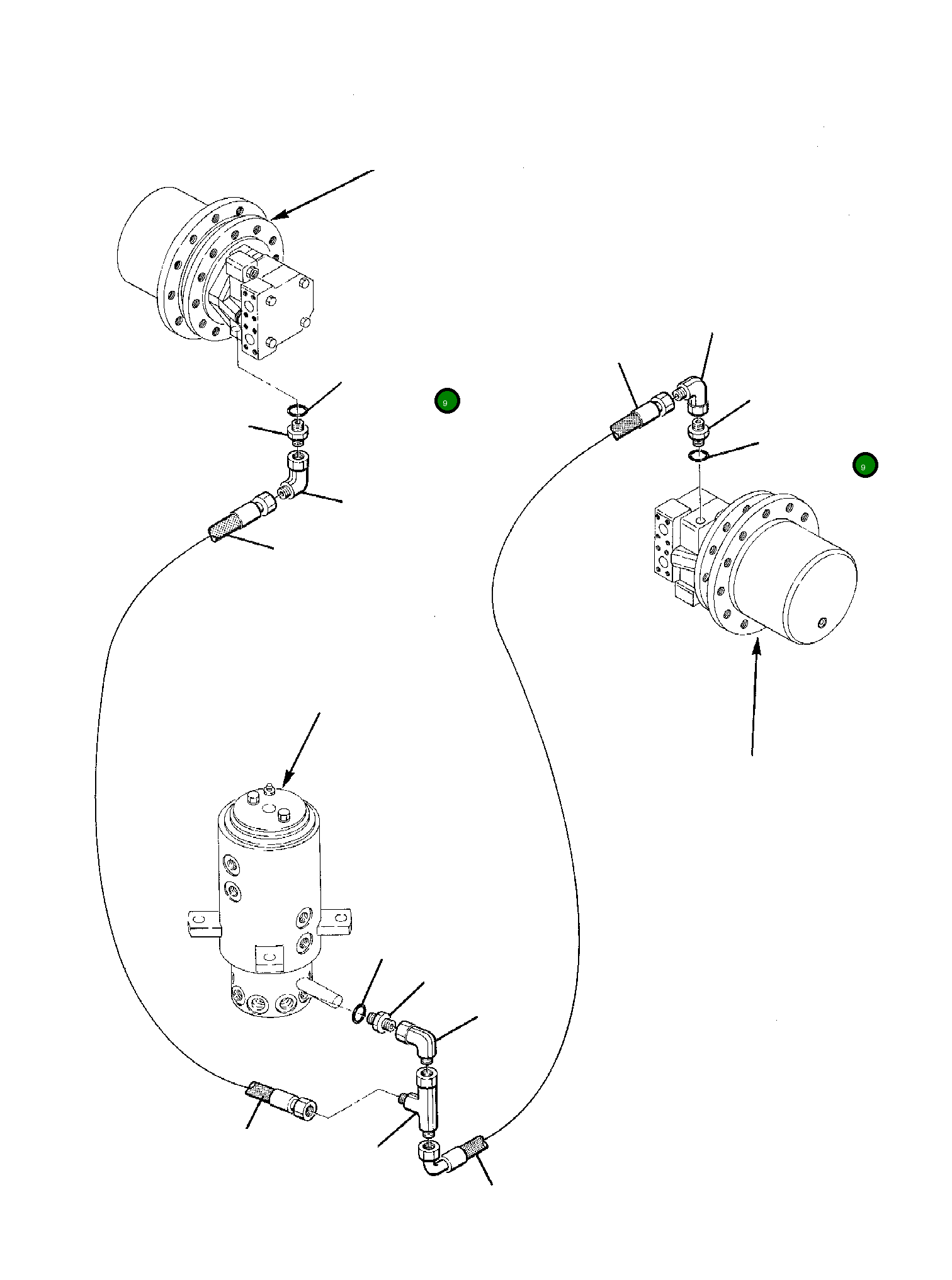 Кольцо уплотнительное (O-Ring) 21D-09-69720 Komatsu