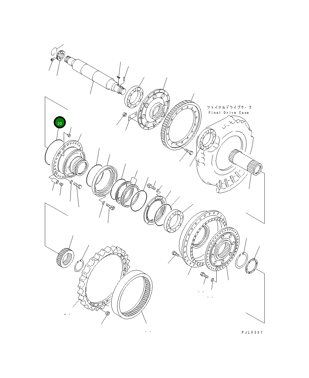 Кольцо уплотнительное (O-Ring) 07000-45480 Komatsu