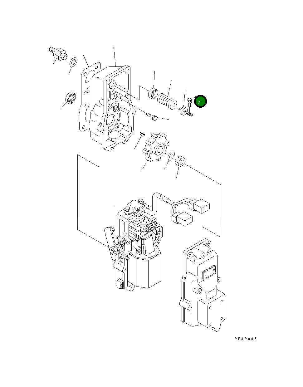 Болт DK020105-1240  Komatsu