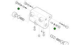 Кольцо уплотнительное (O-Ring) 0NP010AB Komatsu