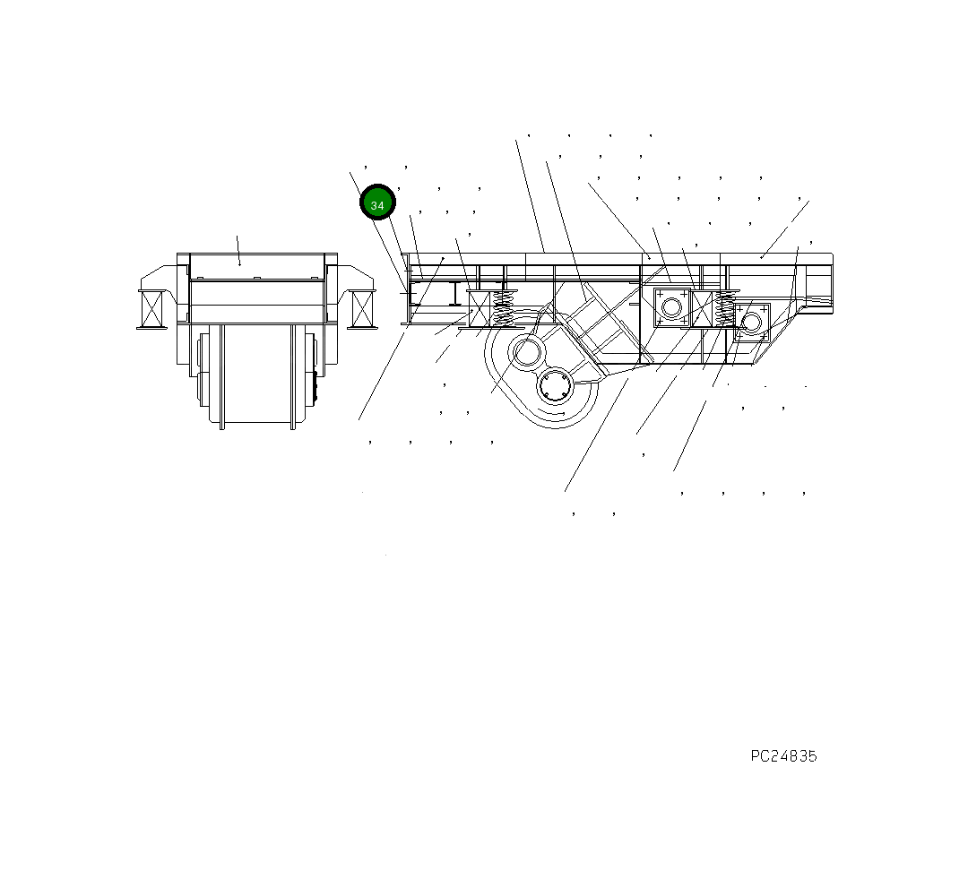 Болт KNKFF21342 Komatsu