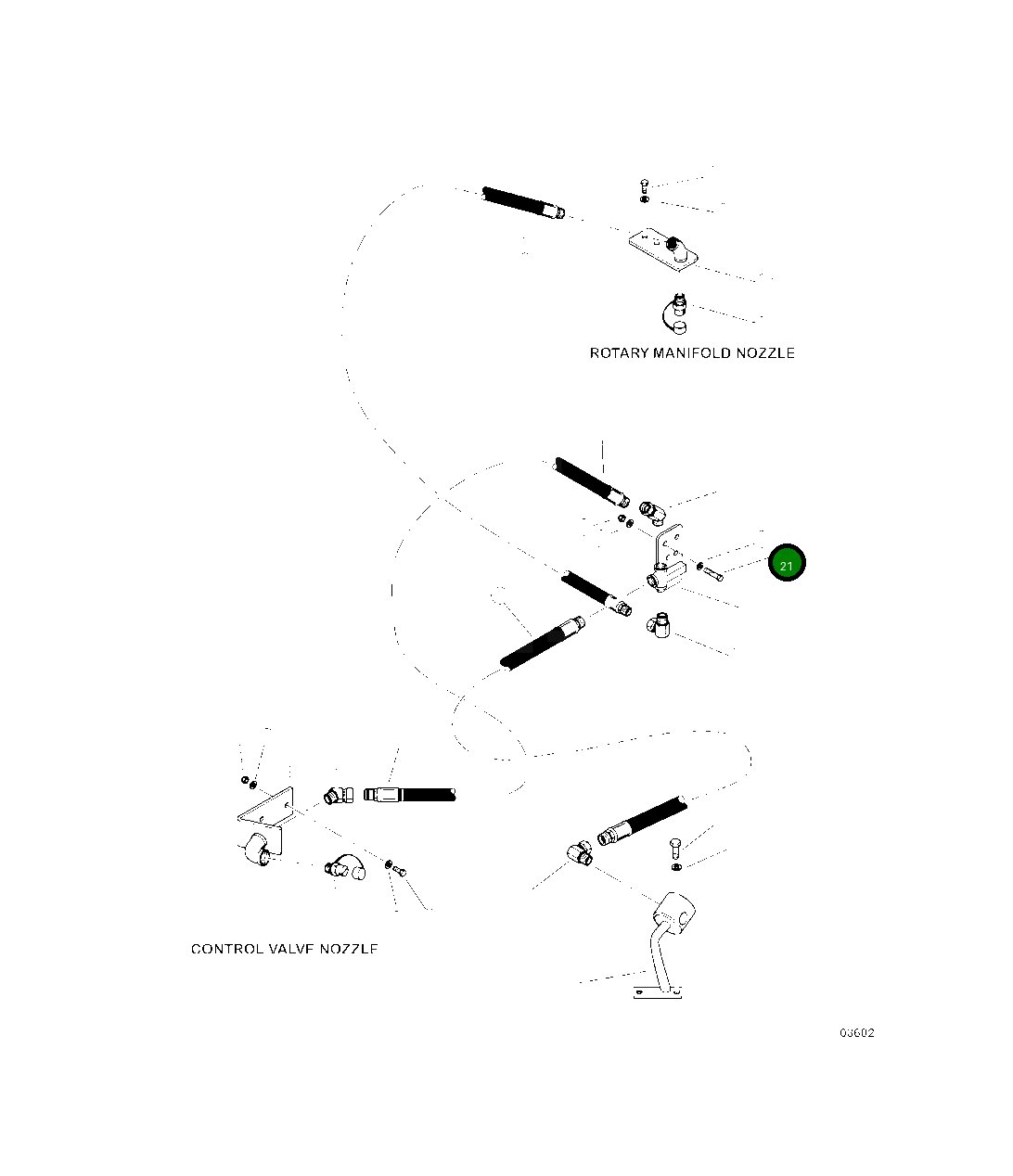 Болт 15568KF  Komatsu