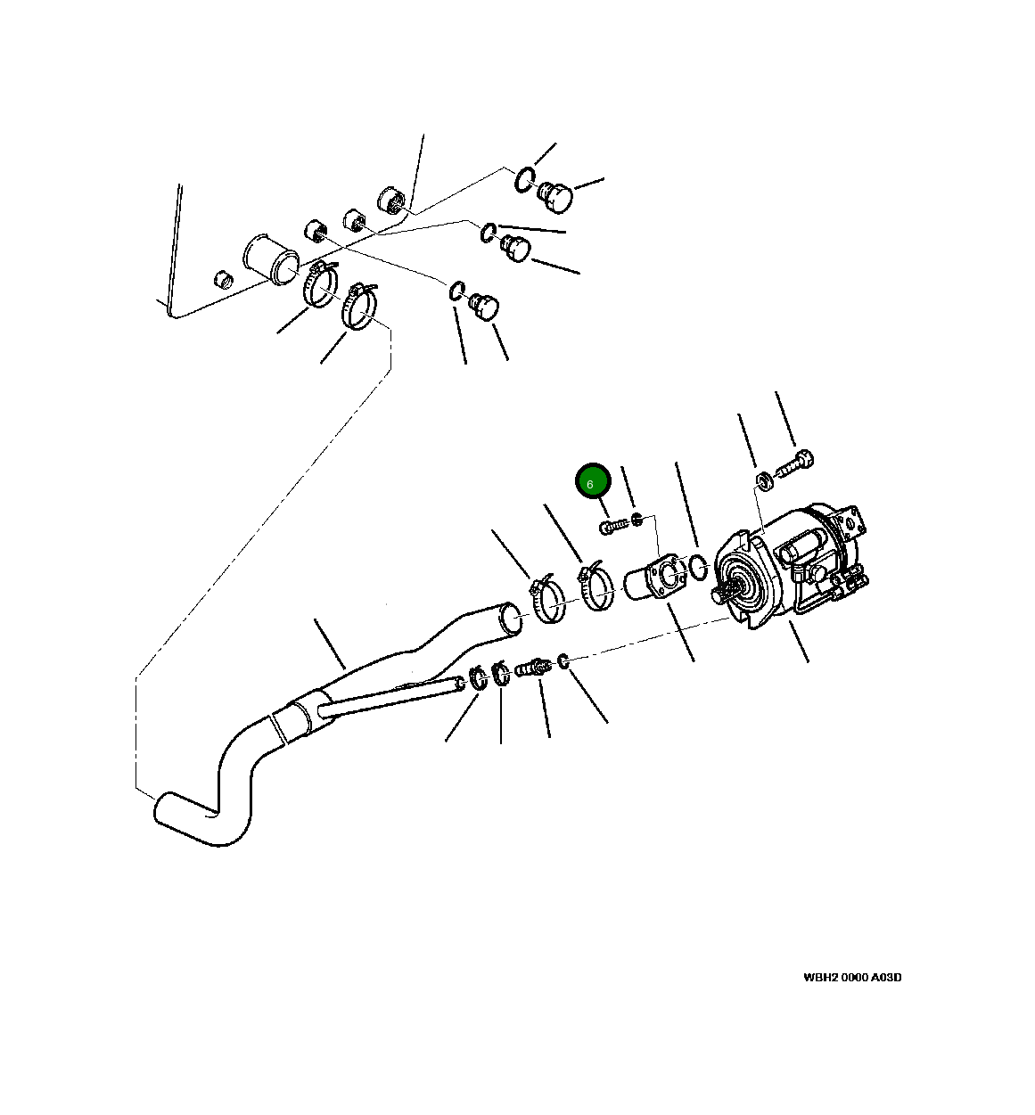 Болт 801105555 Komatsu