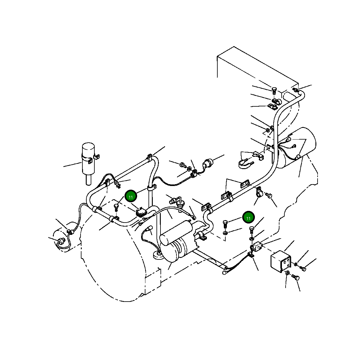 Болт 02010-70816 Komatsu