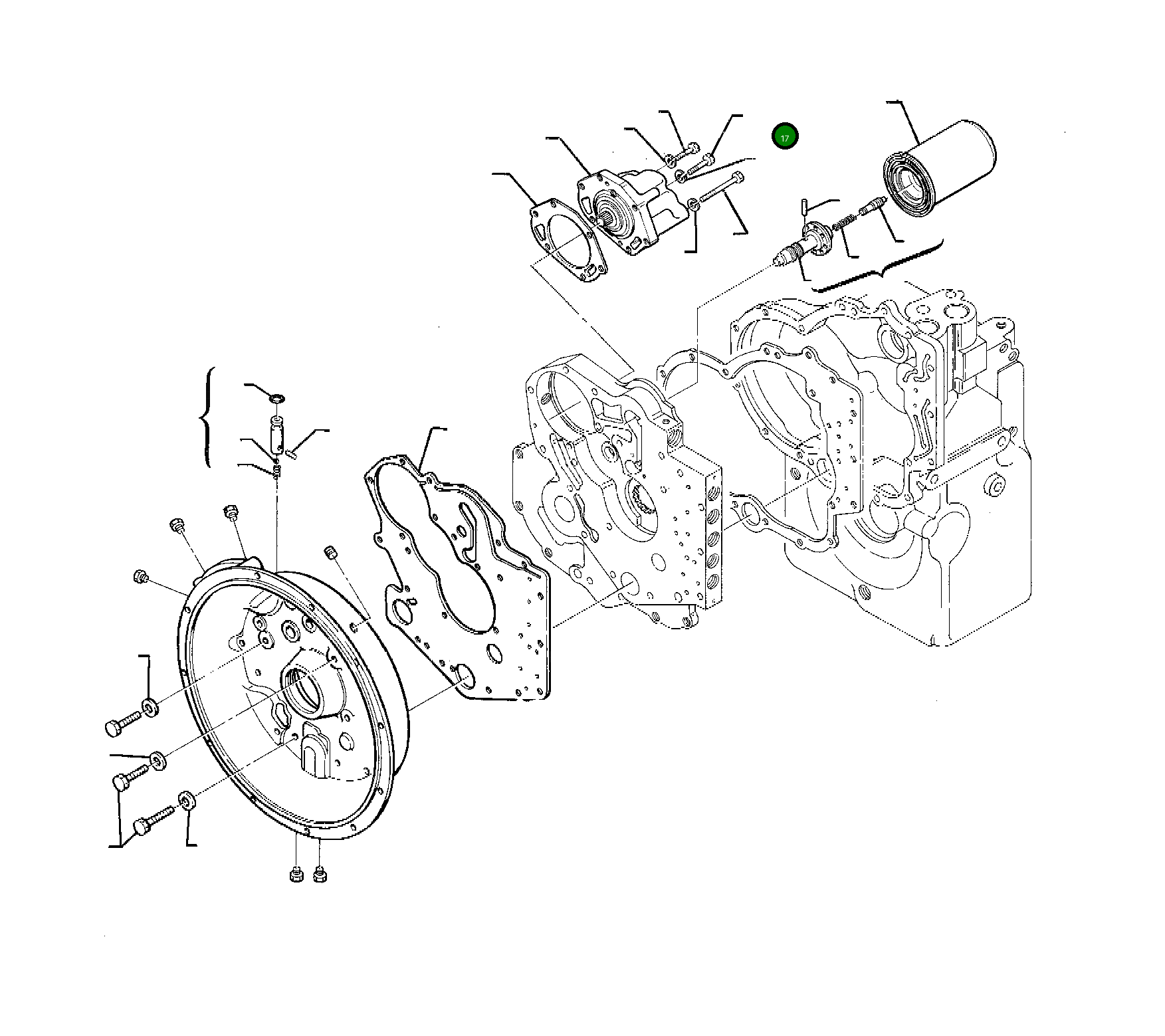Болт CK7CM8120  Komatsu