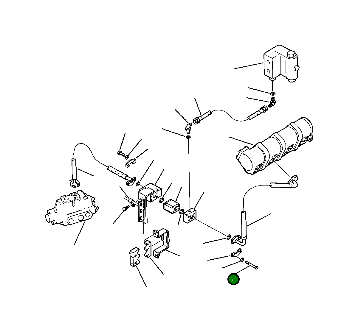 Болт 419-09-11280  Komatsu