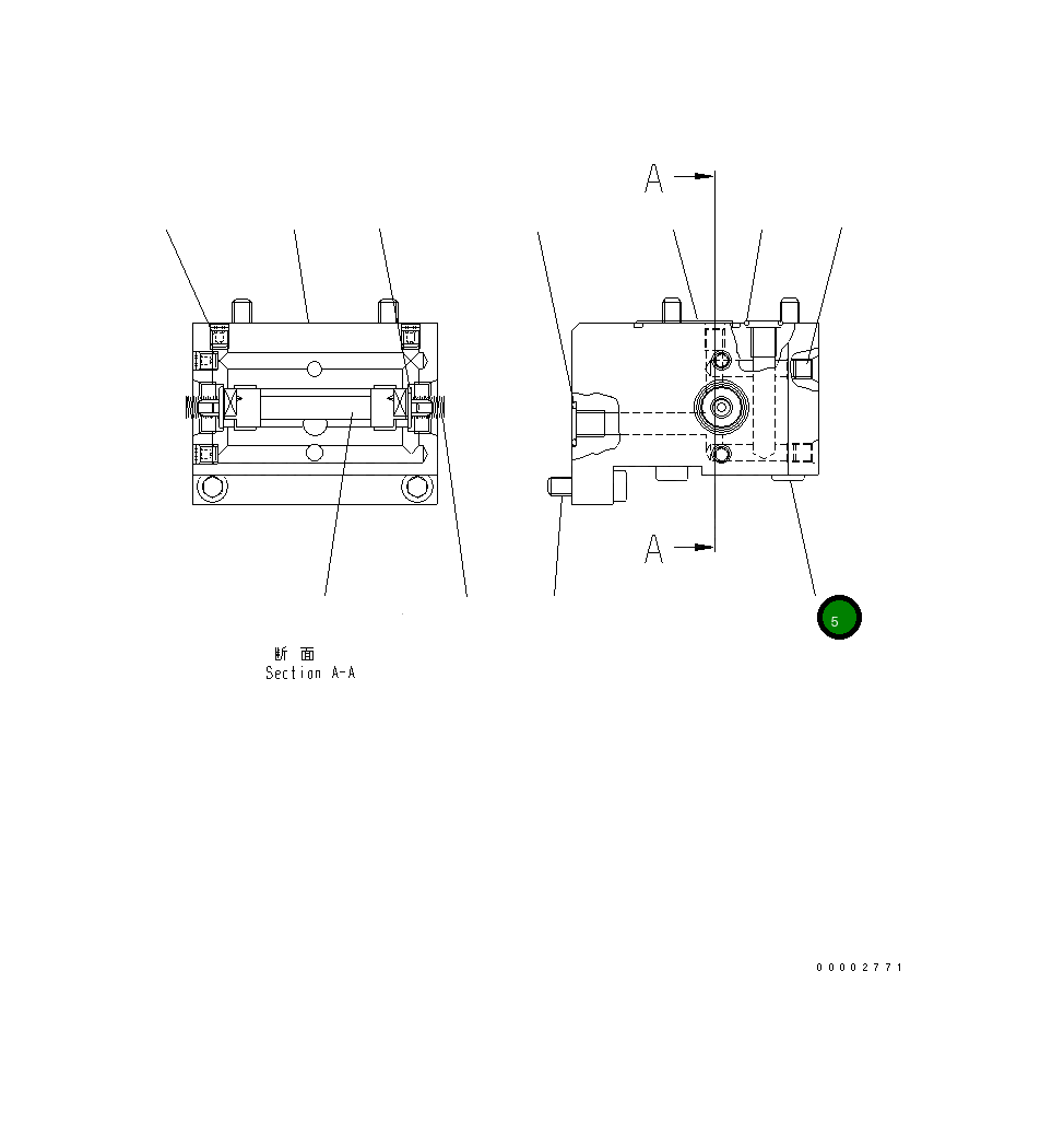 Болт UC1090830283  Komatsu