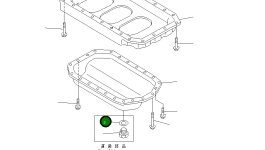 Прокладка YM23414-240000 Komatsu