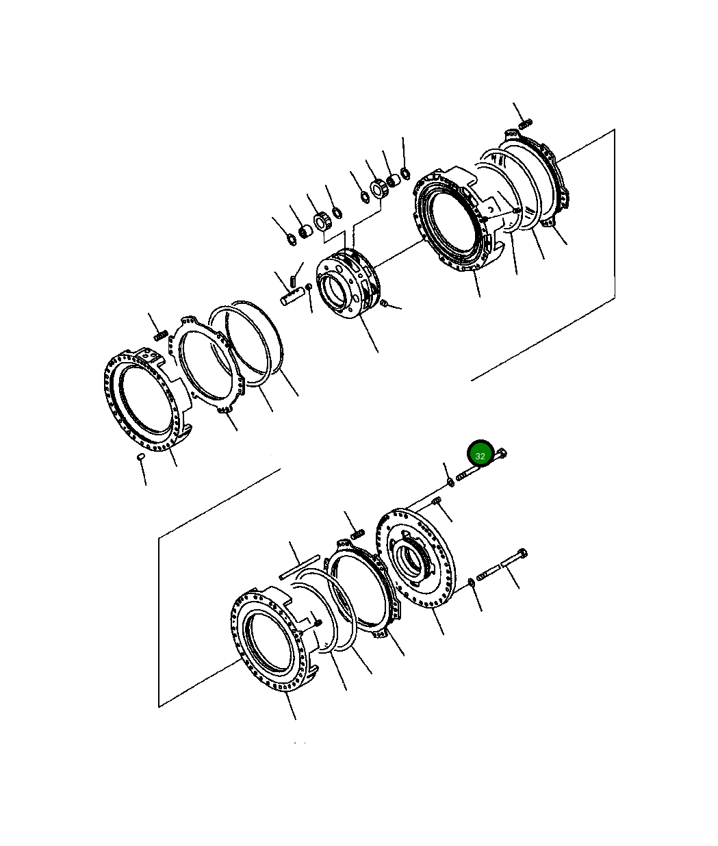 Болт 428-15-11260 Komatsu
