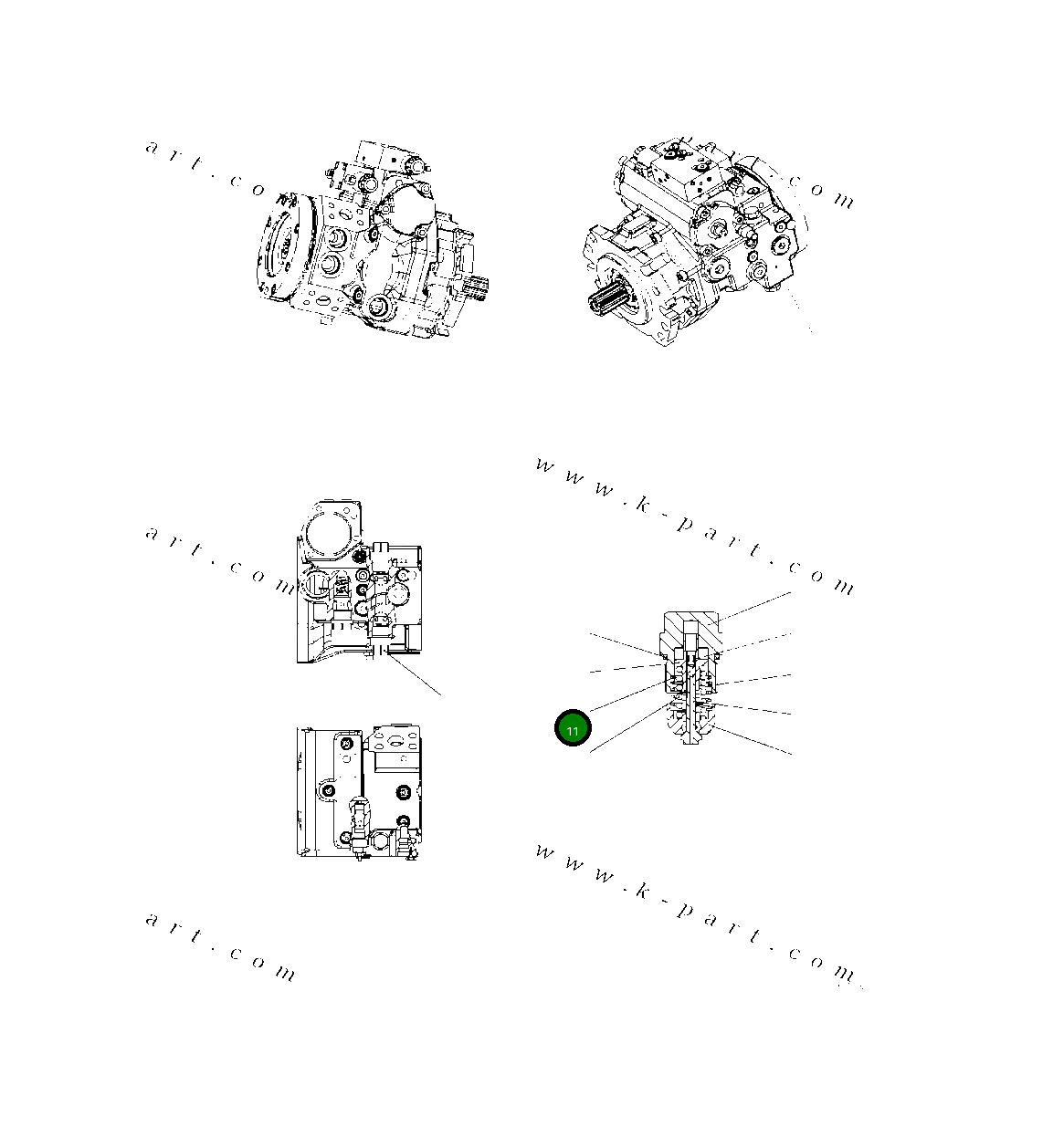 Кольцо уплотнительное (O-Ring) UCR909084939 Komatsu
