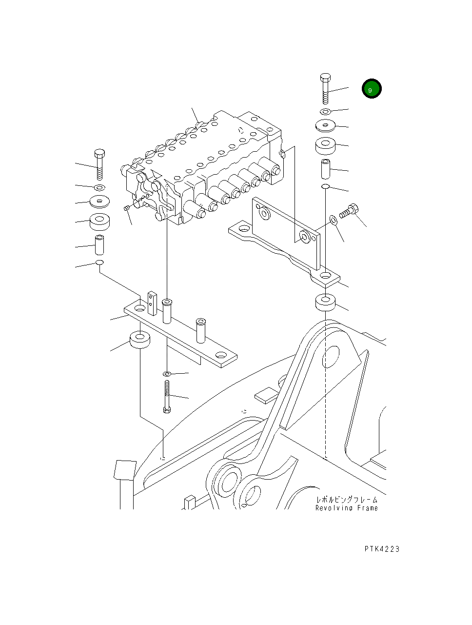 Болт 01010-81695 Komatsu