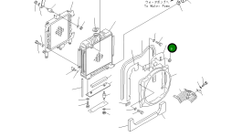 Крышка 20U-03-21211 Komatsu