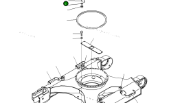 Крышка 2053071181 Komatsu