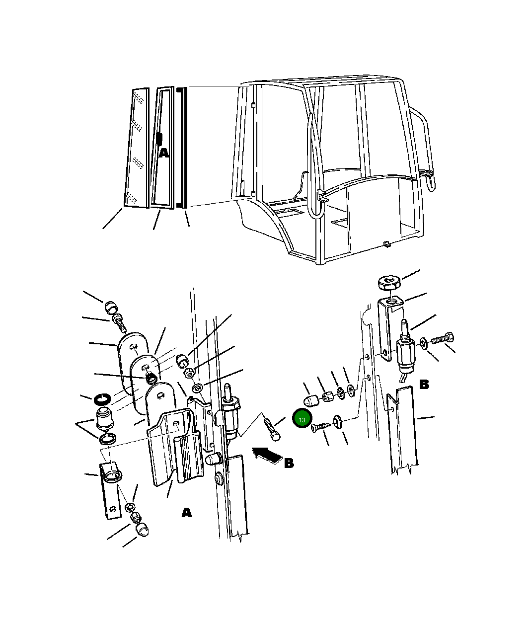 Болт 801015064 Komatsu