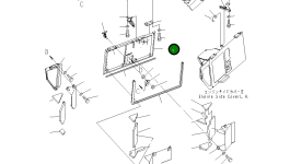 Крышка 17A-54-42232 Komatsu