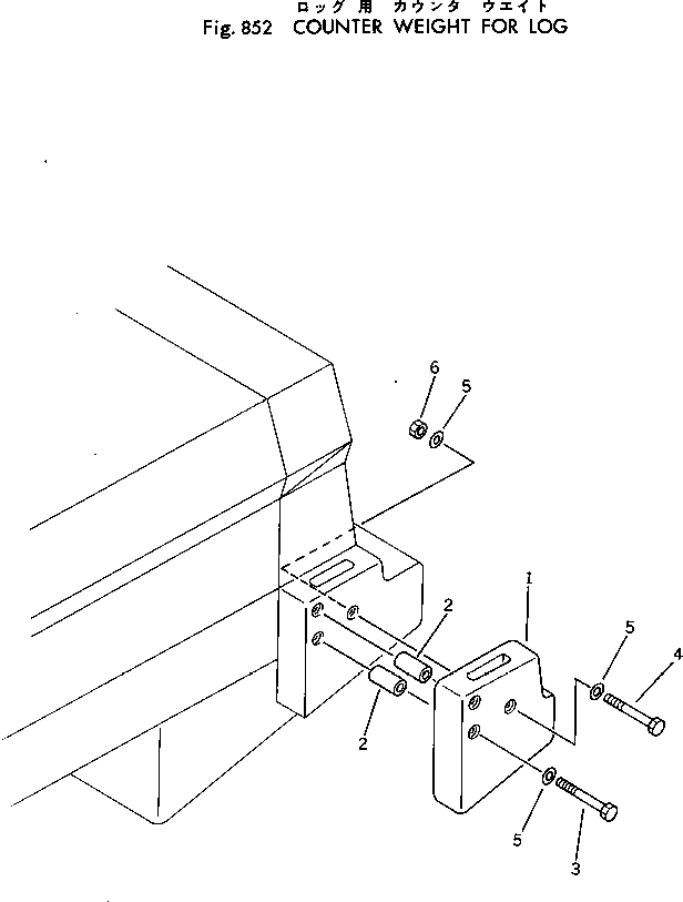 Болт 382-028094-1  Komatsu